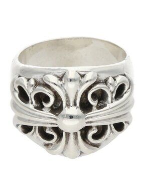 Chrome Hearts Keeper Silver Ring
